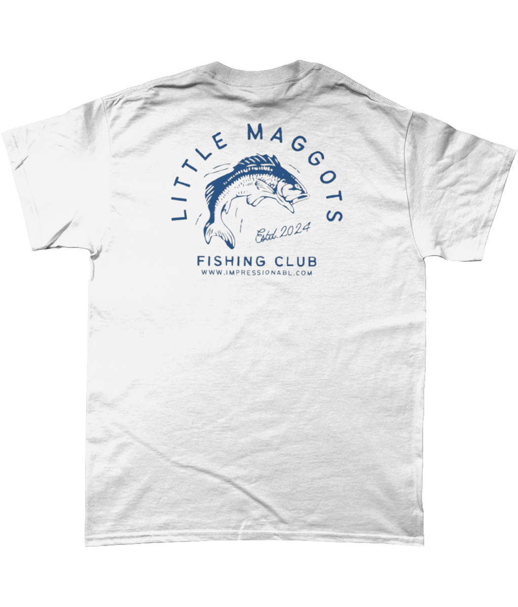 Little Maggots Fishing Club - T shirt - Back Design