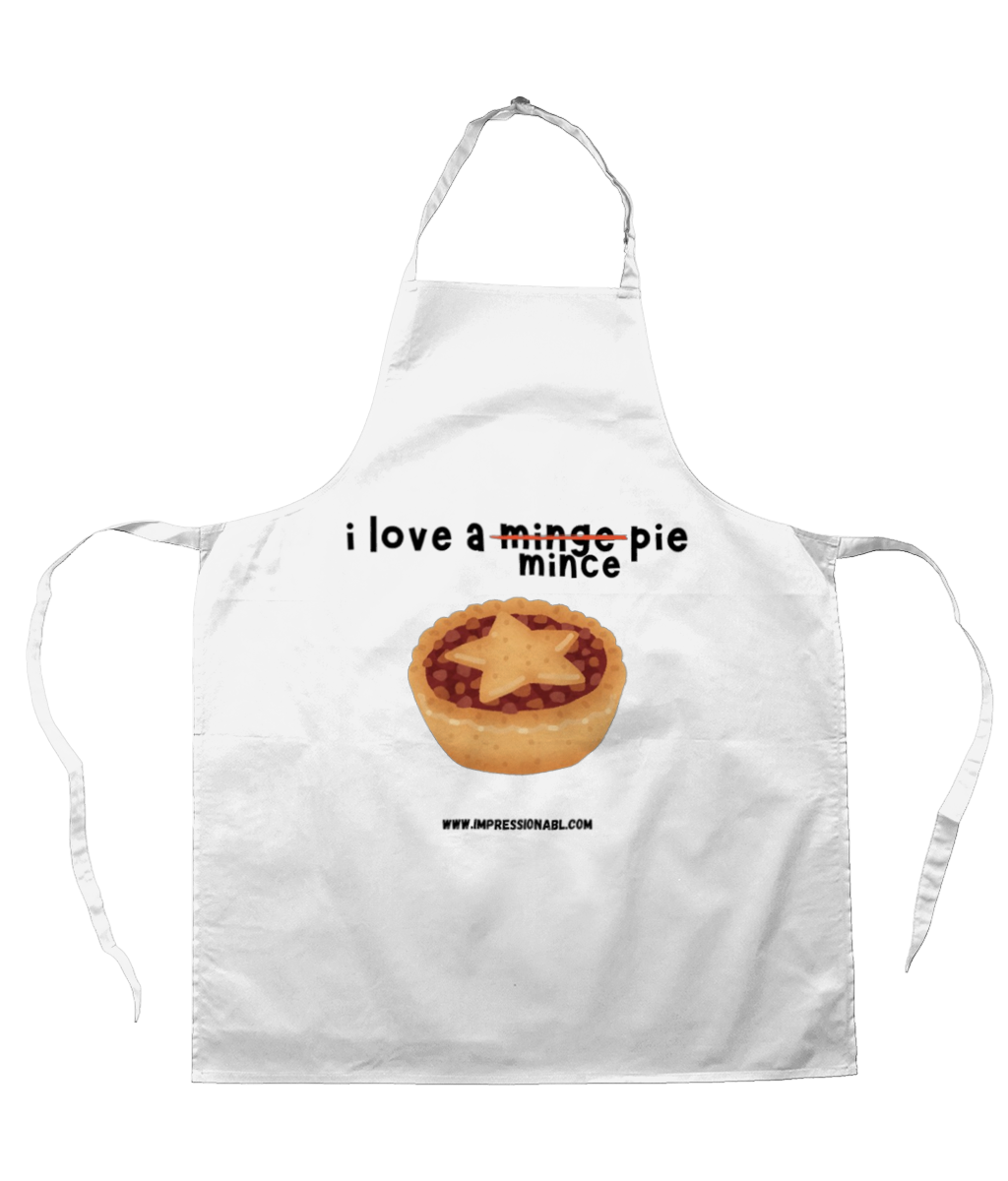 I love a minge pie - Apron