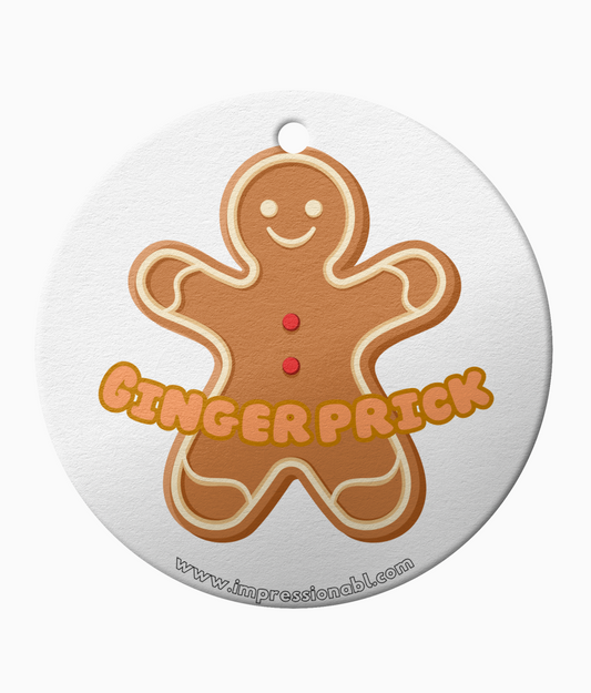 Ginger Prick - Hanging tree ornament