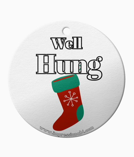 Well Hung - Hanging tree ornament