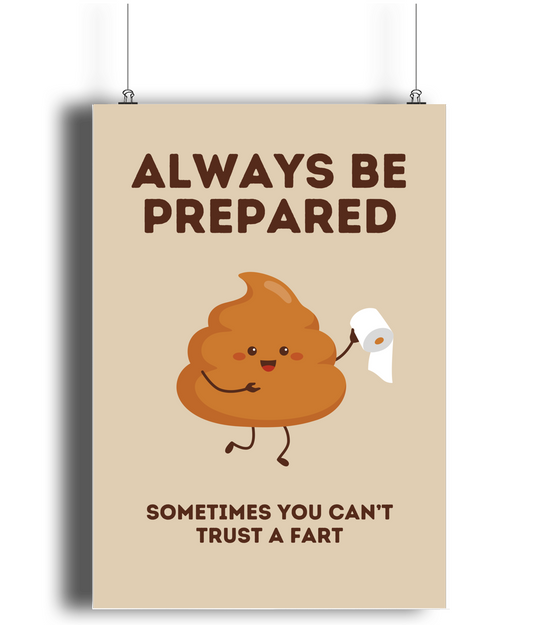 Sometimes You Can't Trust a Fart - Poster