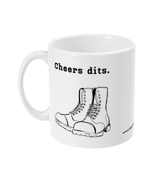 Cheers Dits - Funny Military Mug