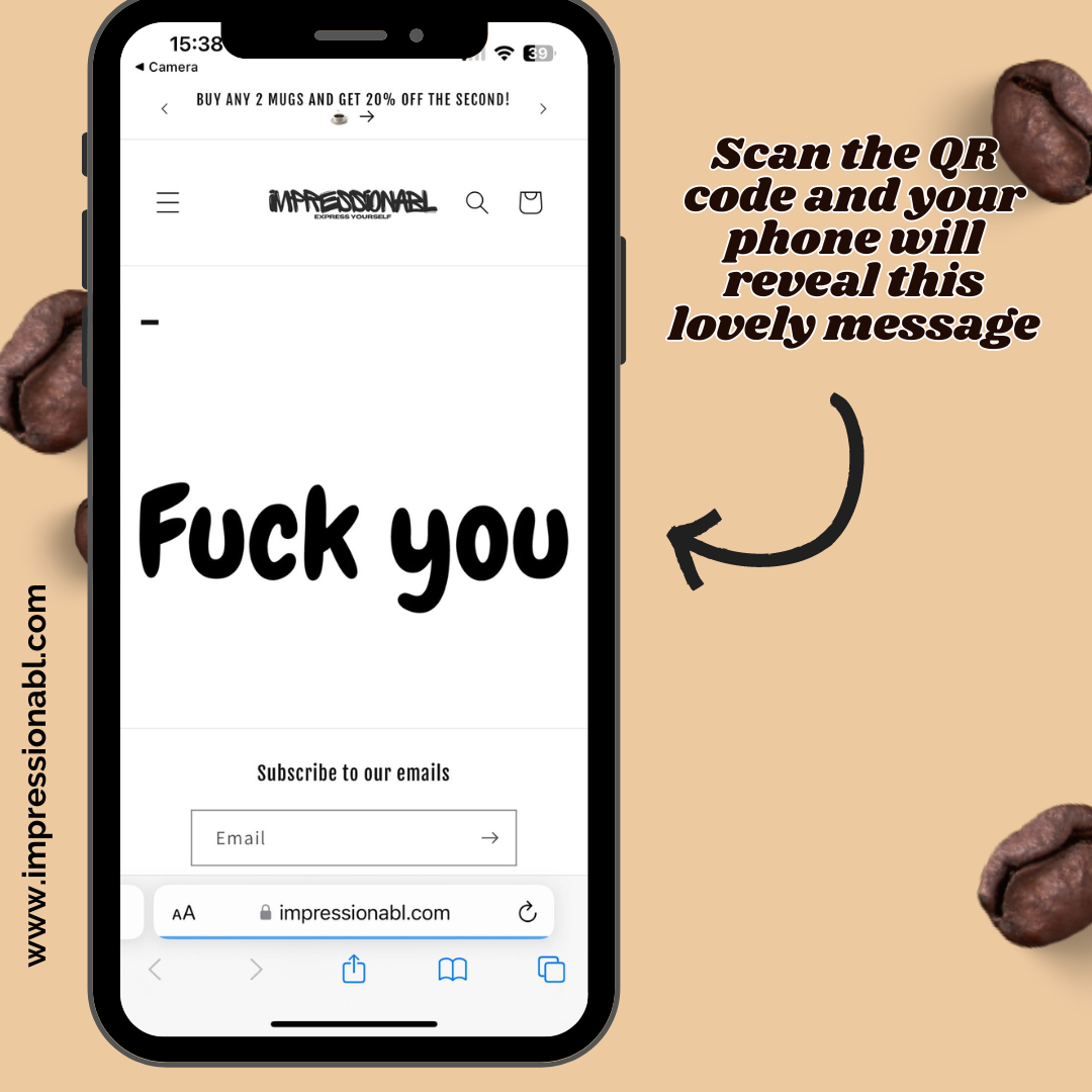 FUCK YOU - QR CODE