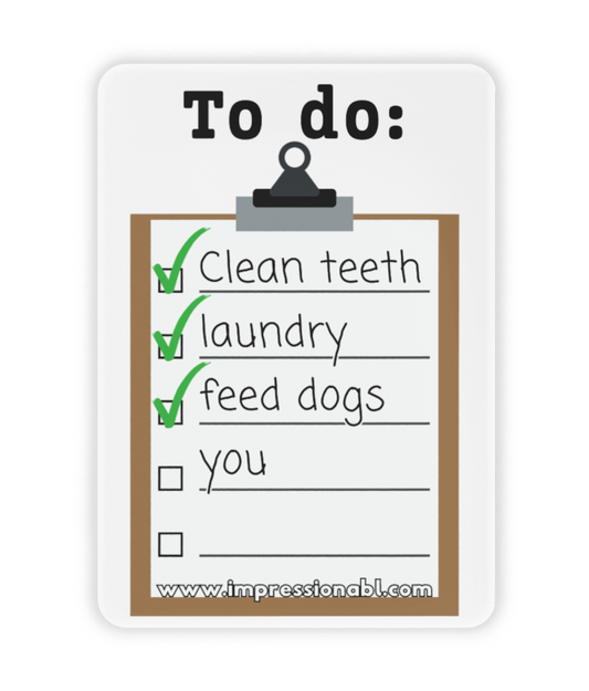 To Do List - Ceramic Fridge Magnet