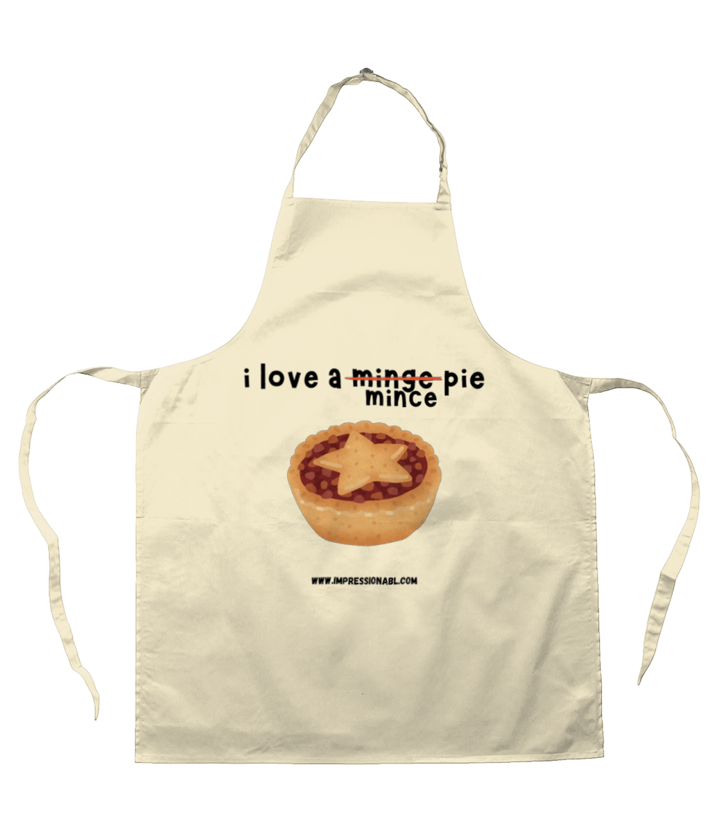 I love a minge pie - Apron