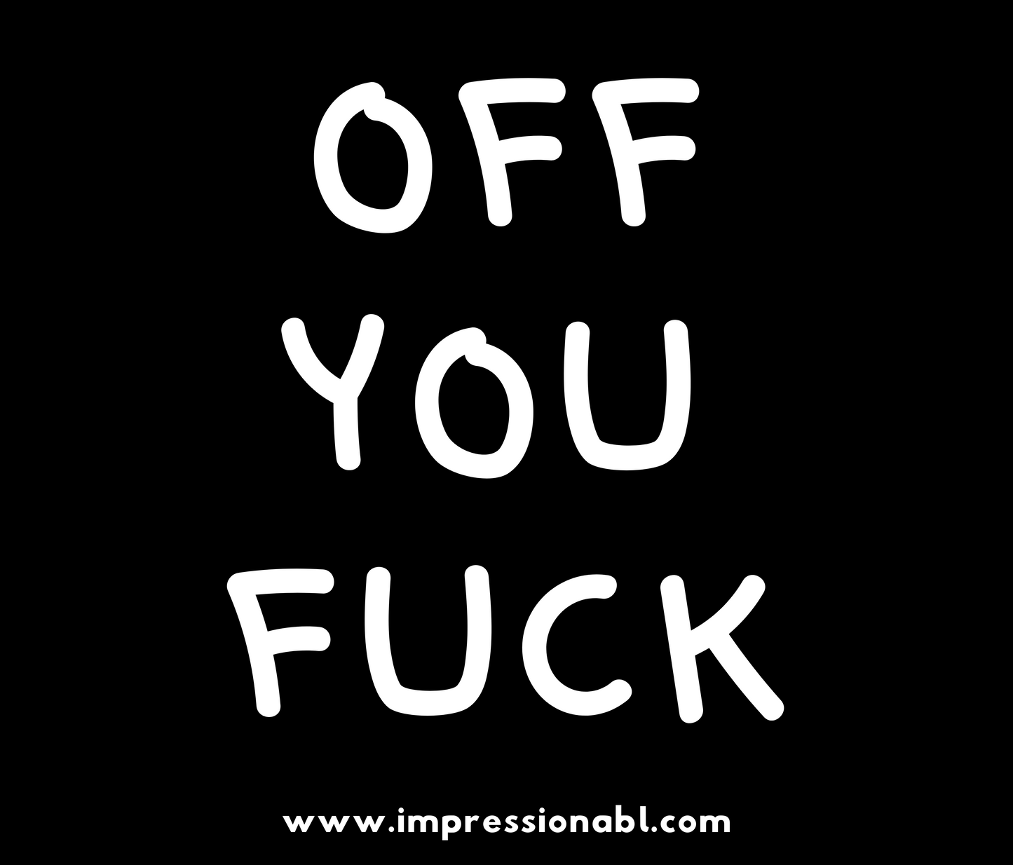 OFF YOU FUCK - Mouse Mat